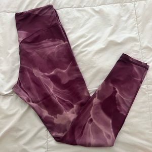 Buffbunny Collection Impact Leggings - Purple Quartz Print
